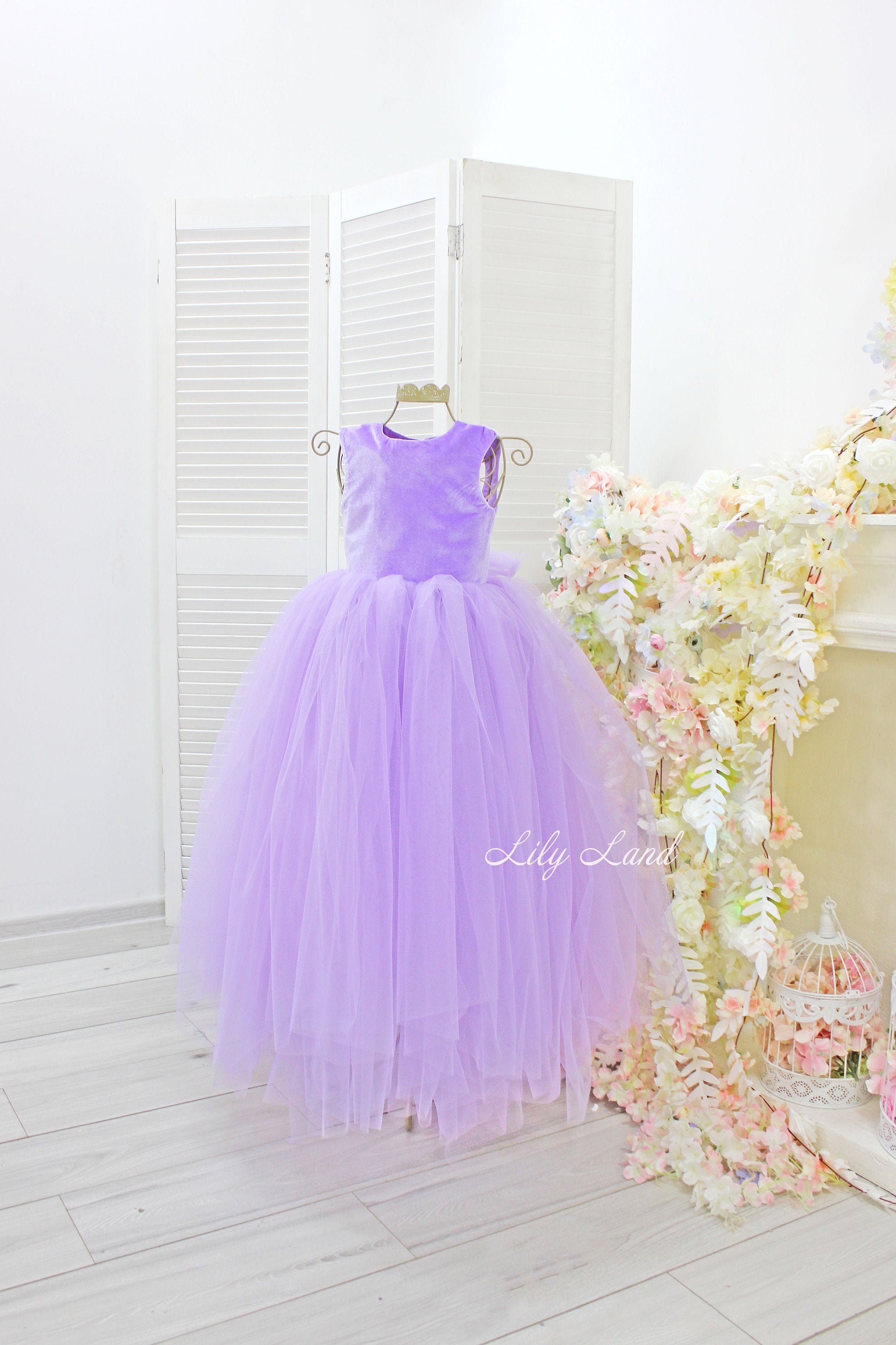 Maxi vestido de cumpleaños de niña lila con espalda de corazón - Etsy México Maxi vestido de cumpleaños de niña lila con espalda de corazón - Etsy México