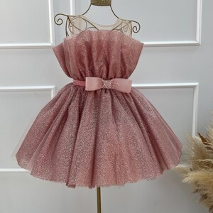 short dusty pink bridesmaid dresses Off Shoulder Dusty Pink Short Midi Length Bridesmaid Dresses