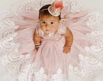 Robe Bebe Mariage Etsy