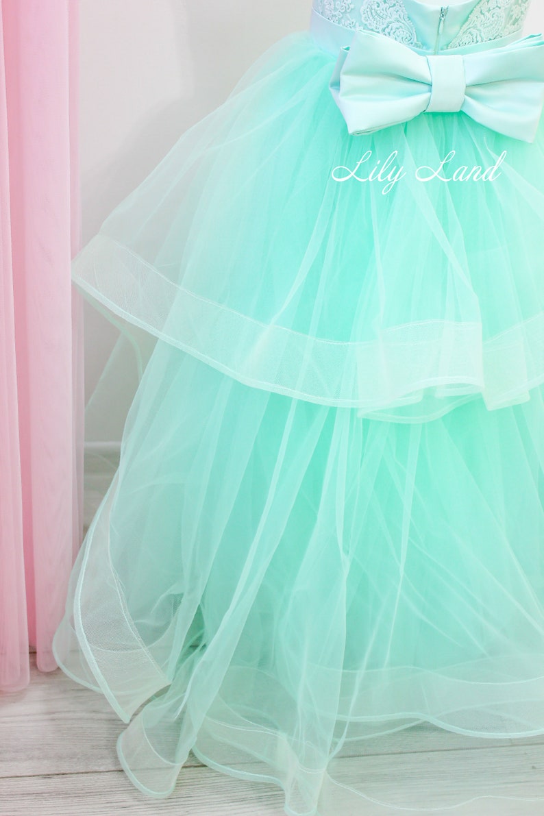 Flower Girl Puffy Dress Baby Girl Birthday Dress Junior Etsy