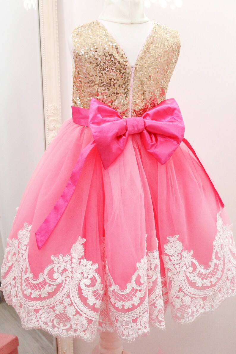 Sparkling Baby Dress Birthday Party Outfit for Girl Puffed Etsy