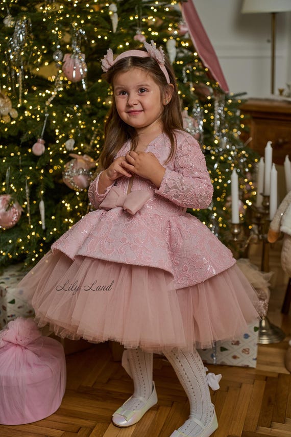 pink lily holiday dresses The Lily Dress in Pink Peony Print 6 / Pink Peony Print main image 0