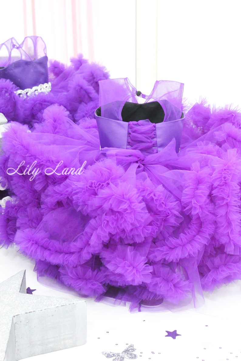 Photoshoot Baby Dress Puffypuffy Baby Girl Dress Birthday Etsy