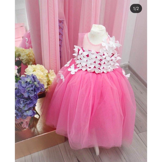 baby butterfly dress