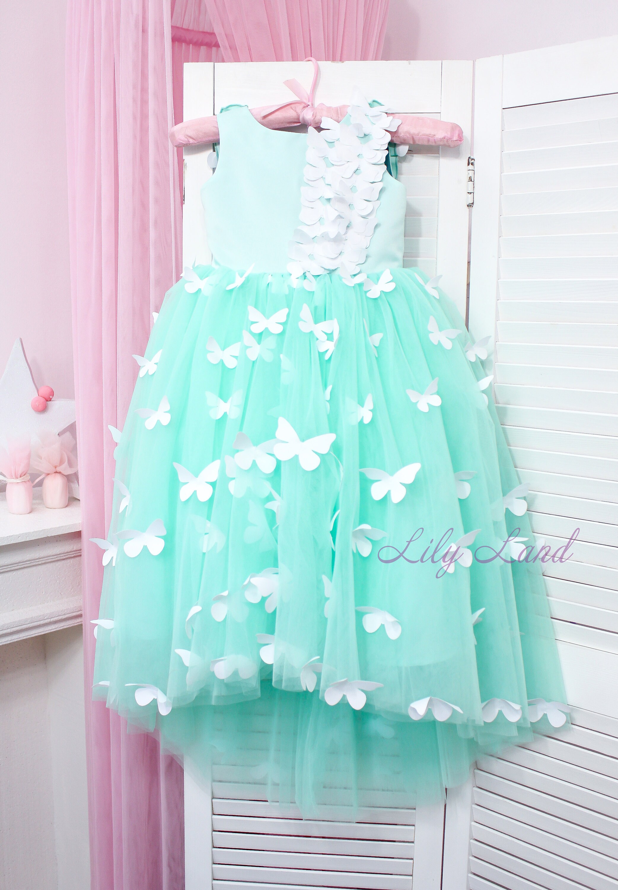 First birthday dress baby dress with butterflies maxi baby Etsy