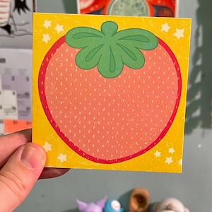strawberry notepad