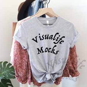 bella canvas 3001 Athletic Heather Mockup Bella Canvas 3001 Mockup Summer Mockup 3001 Athletic heather Mockup Hanging Shirt Mockup
