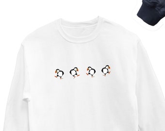 Puffin Sweatshirt, Cute Puffin Sweater, Puffin Sweatshirts, Puffin Crewneck, Puffin Lover Unisex Sweatshirts
