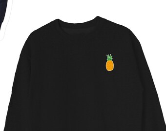 Pineapple Sweatshirt, Cute Pineapple Sweater, Pineapple Sweatshirts, Pineapple Crewneck, Pineapple Lover Unisex Sweatshirts