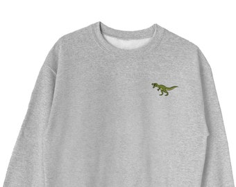 Dinosaurier Sweatshirt, T-Rex Dino Pullover, Dinosaurier Sweatshirts, Dinosaurier Rundhalsausschnitt, T-Rex Liebhaber Unisex Sweatshirts