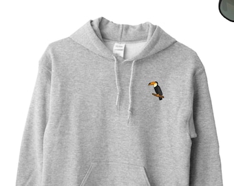 Toucan Hoodie, Cute Toucan Hoodie, Toucan Lover Sweatshirt, Toucan Hooded Sweater, Cute Toucan Gift, Toucan Lover ADULTS UNISEX Hoodie