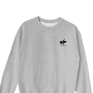 Surf Sweatshirt, Cute Surf Icon Sweater, Surf Sweatshirts, Surf Crewneck, Surf Lover Unisex Sweatshirts