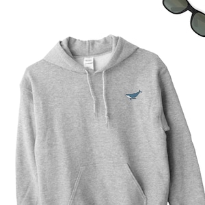 Whale Hoodie, Cute Whale Icon Jumper, Whale Icon Sweatshirt, Animal Hoodie, Gift for Whale Lover Friend, Animal Lover UNISEX Hoodie