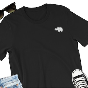 Elephant Icon Shirt, Elephants T-Shirt, Elephant Gift tee, Elephant Icon Shirt, Elephant Icon Minimalist Shirt, Elephant Friend Gift T-Shirt