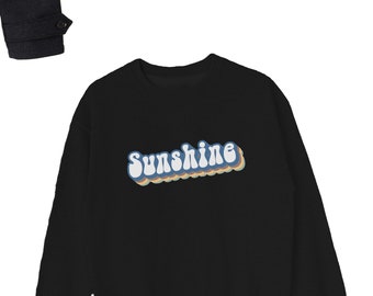 Sunshine Sweatshirt, Sunshine Vintage Sweater, Sunshine Crewneck, Gift for Sunshine, Sunshine Sweatshirt, Sunshine 70s Sweater, Sunshine