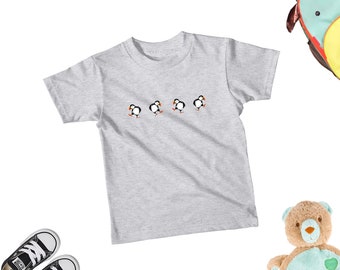 Puffin Kids Shirt, Cute Puffin Child Tee, Puffin Lover Kids T-Shirt, Puffin Baby Bodysuit, Puffin Lover Baby Gift, KIDS UNISEX GIFT