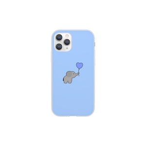 Elephant iPhone Case, Elephant Lover Gift Phone Case, Elephant Case Case, Custom Elephant Clear & Tough Case, Elephant iPhone X 11 12 13