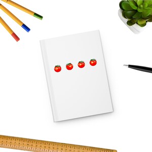 Tomato Journal Notebook, Tomatoes Lover Journal, Gift for Tomato Lover Notebooks, Tomatoes Lover Spiral Notebook, Tomatoes Gift Journal