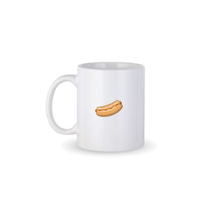 Hot Dog Coffee Mug, Hot Dog Custom  Mug, Hot Dogs Coffee Cup, Hot Dog Lover Mug, Gift for Him, Gift for Her, Co-worker Gift