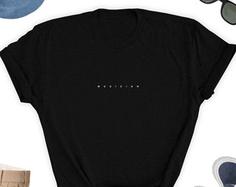 ミュージシャンシャツ、ミュージシャンTシャツ、ミュージックラバーシャツ、ミュージシャンミニマリストシャツ、ミュージシャンTシャツ、ミュージシャンユニセックスTシャツ、ミュージックラバートップ