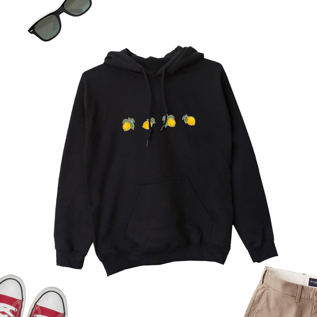 Lemon Hoodie, Cute Lemon Hoodie, Lemons Lover Sweatshirt