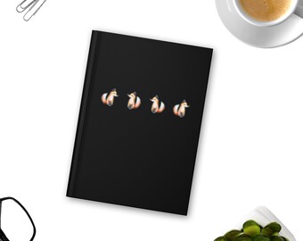 Fox Journal notebook, Fox Icon Journal, cadeau voor Fox Lover notebooks, Fox Icon spiraal notebook, Foxes Lover Gift Journal