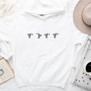 Koala Hoodie, Koala Jumper, Cute Koala Lover Sweatshirt, Koala Hooded Sweater, Cute Australia Friend Gift, Koalas Lover ADULTS UNISEX Hoodie