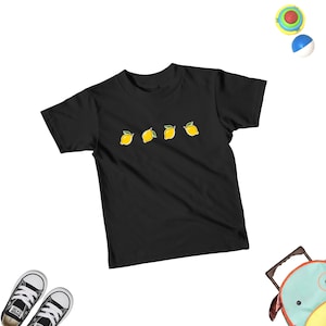 Lemon Kids Shirt, Lemons Lover Child Tee, Cute Lemon Kids T-Shirt, Lemon Baby Bodysuit, Cute Lemon Baby Gift, KIDS UNISEX GIFT
