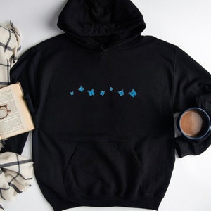 Butterfly Hoodie, Butterflies Sweater, Butterflies Sweatshirt, Butterfly Jumper Hoodie Gift, Gift for Butterflies Lover Friend UNISEX Hoodie