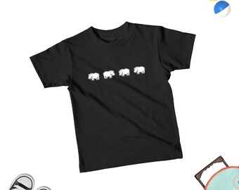 Hippopotamus Kids Shirt, Cute Hippo Child Tee, Fun Hippo Lover Kids T-Shirt, Hippo Baby Bodysuit, Hippo Lover Baby Gift, KIDS UNISEX GIFT