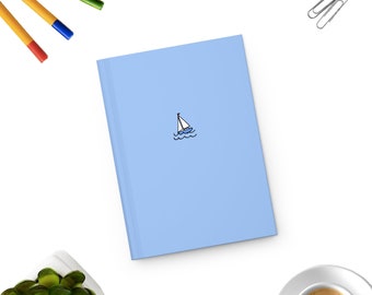 Boat Journal Notebook, Boats Lover Journal, Ocean Boats Lover Notebooks, Boat Ocean Spiral Notebook, Boats Sailing Lover Notebook Gift