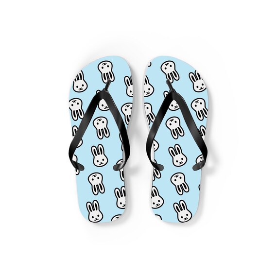 Bunny flip flops deals