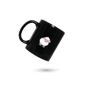 Sheep Coffee Mug, Sheep Custom  Mug, Sheep Lover Friend, Cute Sheep Coffee Cup, Sheep Lover Mug, Gift for Him, Gift for Her, Co-worker Gift