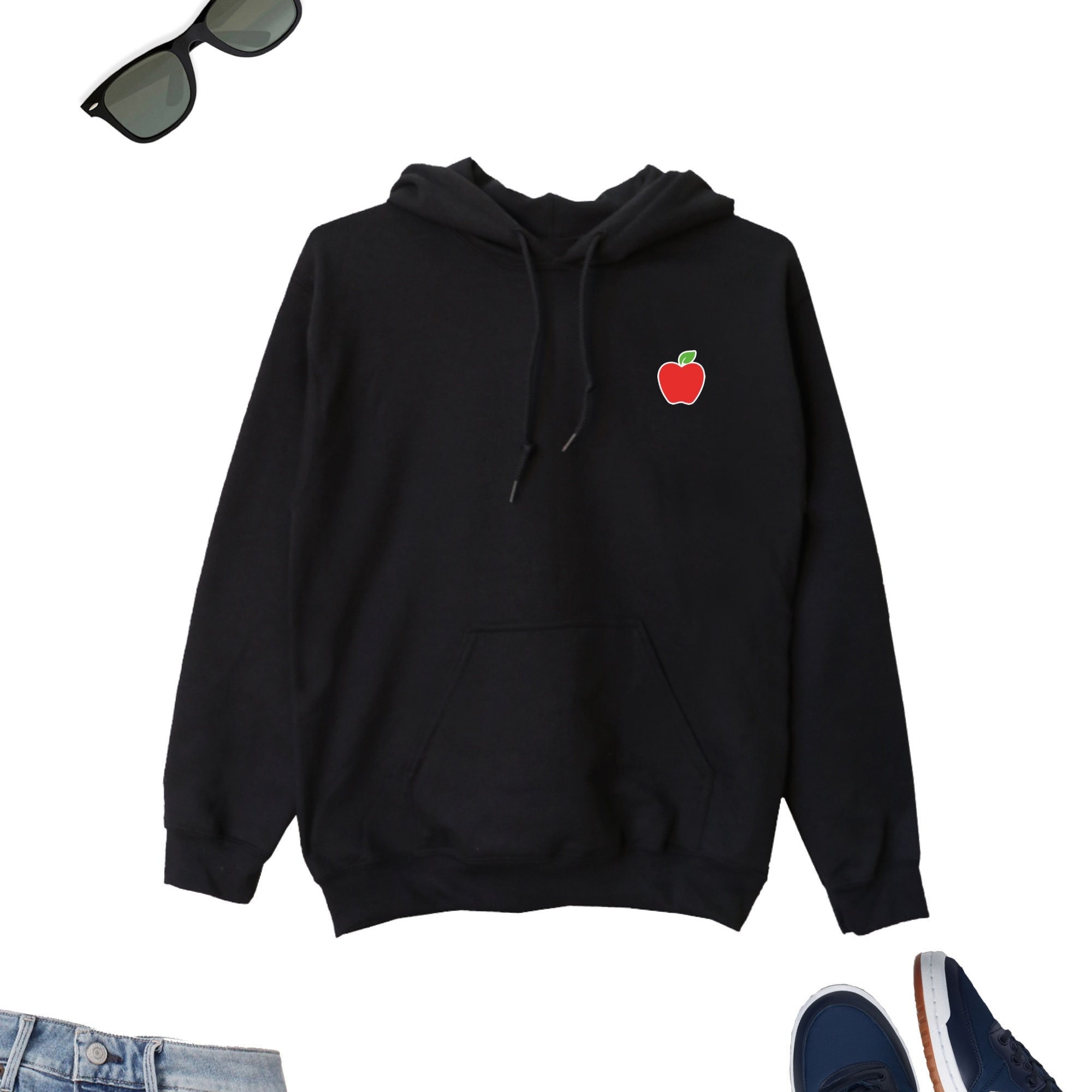 Apple Hoodie, Apples Sweater, Apple Lover Sweatshirt, Apple Icon Design  Hoodie, Gift Fruits Lover Friend, Apple UNISEX Hoodie - Etsy Canada