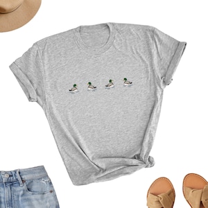 Duck Mallard Shirt, Cute Duck Shirt, Mallard Duck Gift tee, Duck Lover Shirt, Duck Icon Minimalist Shirt, Duck Regular Tee, Duck Gift TShirt
