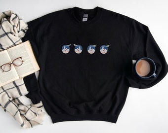 Ramen Sweatshirt, Cute Ramen Sweater, Ramen Sweatshirts, Ramen Crewneck, Japanese Food Lover Unisex Sweatshirts
