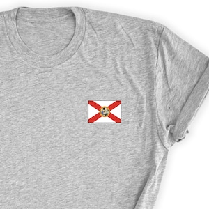 Florida Flag Shirt, Florida Shirt, Florida t-shirt, Florida State Lover, Florida Minimal Shirt, Florida Tee, Florida Gift Unisex T-shirt
