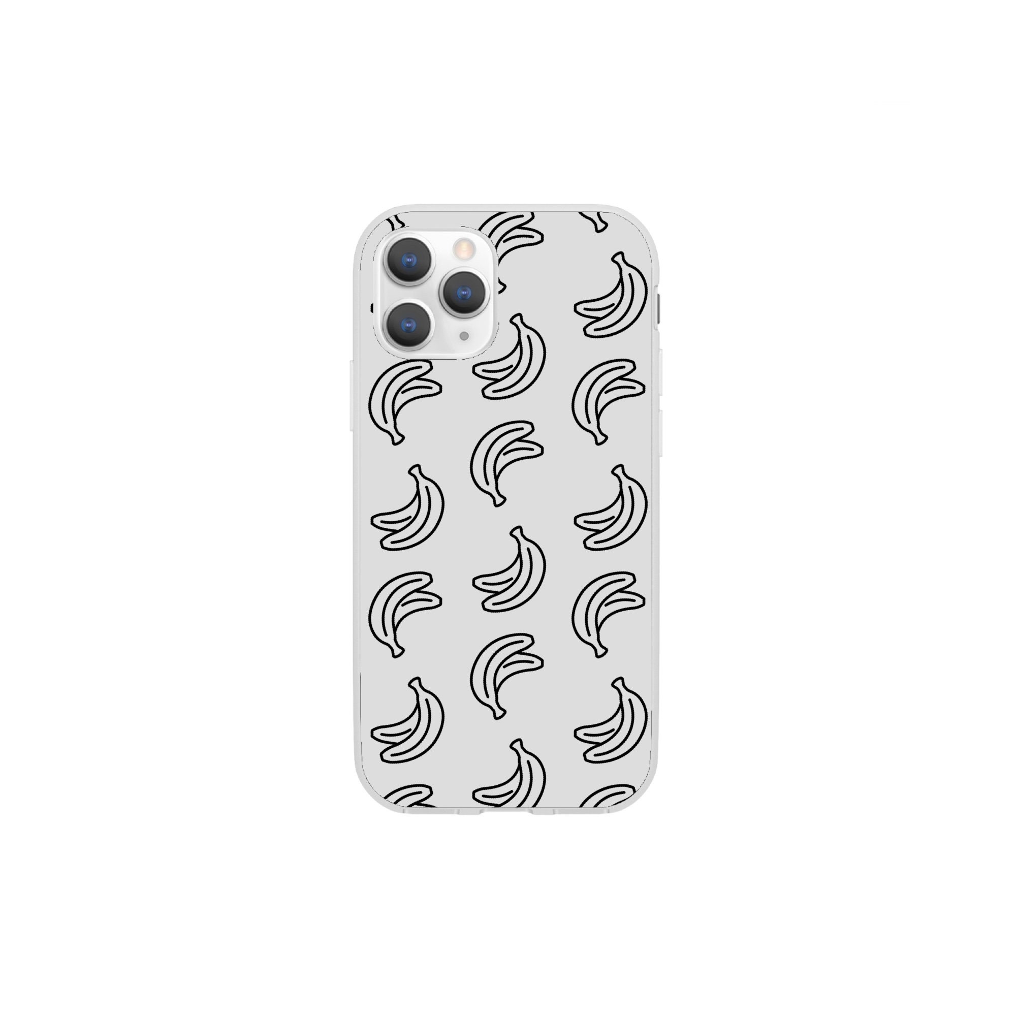 Banana iPhone Case, Banana Icon Gift Phone Case, Banana Case Case