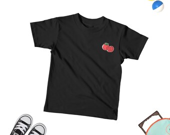 Tomato Kids Shirt, Cute Tomato Child Tee, Tomato Lover Kids T-Shirt, Tomato Baby Bodysuit, Tomato Lover Baby Gift, KIDS UNISEX GIFT