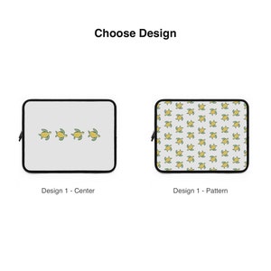 Turtle Laptop iPad Sleeve, Sea Turtle Laptop Sleeve, Cute Turtle Laptop ...