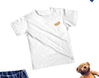 Varmkorv barntröja, rolig varmkorv barntröja, varmkorvtröja barn babybody, varmkorvälskare barntröja, varmkorvtröja småbarnsgåva