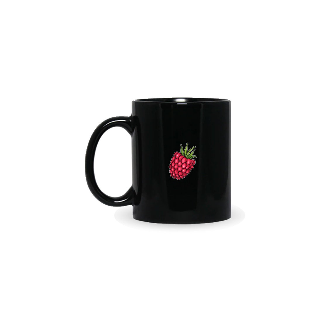 Raspberry Coffee Mug, Raspberry Custom Mug, Cute Raspberries Coffee Cup ...