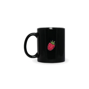 Raspberry Coffee Mug, Raspberry Custom  Mug, Cute Raspberries Coffee Cup, Fun Raspberry Mug, Gift for Him, Gift for Her, Co-worker Gift