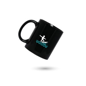 Surf Icon Coffee Mug, Surf Icon Custom  Mug, Surf Lover Coffee Cup, Surfer Mug, Gift for Him, Gift for Her, Co-worker Gift