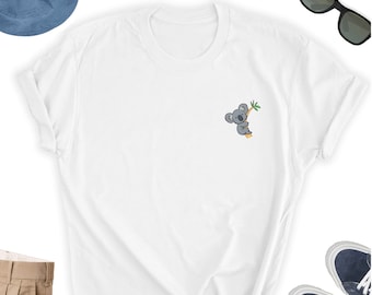 Koala Shirt, Cute Koala Tee Shirt, Koala T-Shirt Top, Koala Australia Lover T-Shirt, Koala Gift Shirt, Koalas Lover Friends UNISEX T-Shirt