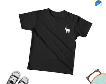 Chemise enfant chèvre, chemise enfant icône mignonne chèvre, Body bébé chemise enfant chèvre, t-shirt enfant design chèvre, chemise unisexe enfant chèvre cadeau bébé