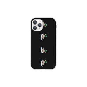 Duck Mallard iPhone Case, Duck Lover Gift Phone Case, Duck Case Case, Custom Animal Lover Clear & Tough Case, Duck iPhone X 11 12 13 Case