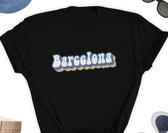 Barcelona Shirt, Cute Barça Lover T-Shirt, Barcelona Tee Shirt, Barça Lover Gift Shirt, Barcelona Tee, Gift For BCN Lover Friends UNISEX Shi