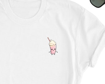 Milkshake Shirt, Milkshake Tee Shirt, Fun Milkshake Top, Cute Milkshake T-Shirt, Milkshake Gift Shirt, Milkshakes Lover Friends UNISEX Shirt