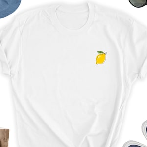 Lemon Shirt, Lemons Lover Tee Shirt, Lemon Tee Top, Lemons Lover T-Shirt,  Lemon Gift Shirt, Cute Lemons Friends UNISEX Shirt Gift